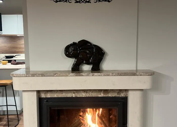 Apartment 3 спални - електрическо подово отопление - бърз Wifi - веранда - в гората - Warm Forest Nest Pamporovo